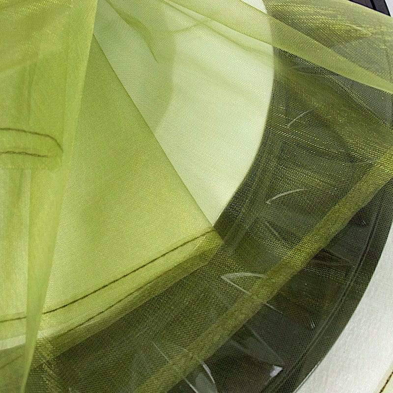 10 pcs 23" x  23' Sheer Organza Decorative Dinner Table Napkins