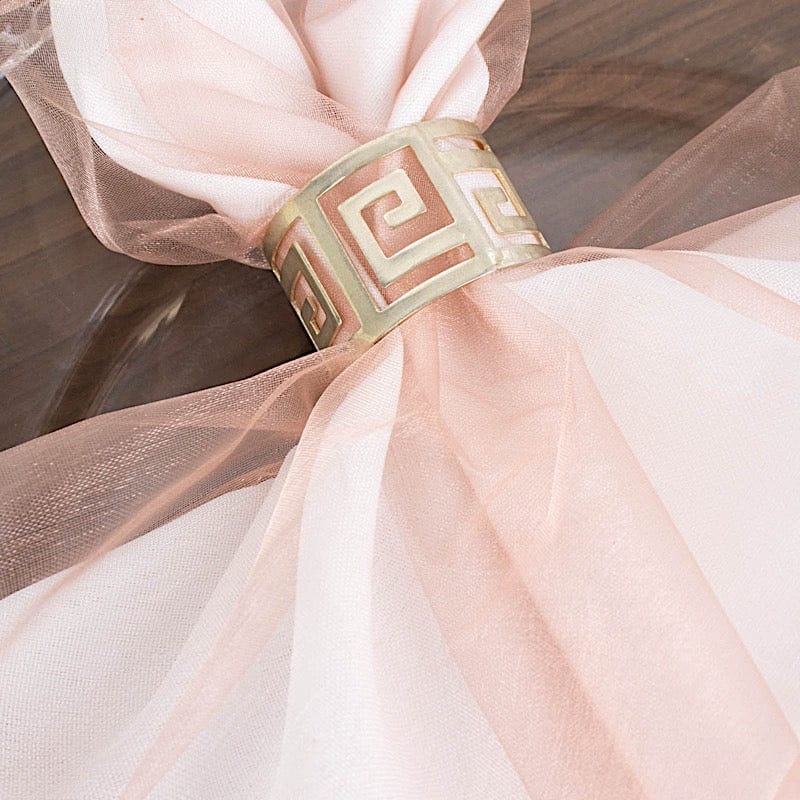 10 pcs 23" x  23' Sheer Organza Decorative Dinner Table Napkins