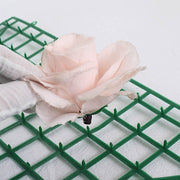 10 pcs 24" x 16" Artificial DIY Plastic Mesh Flower Wall Panel- Dark Green ARTI_PAN01_2416_GRN