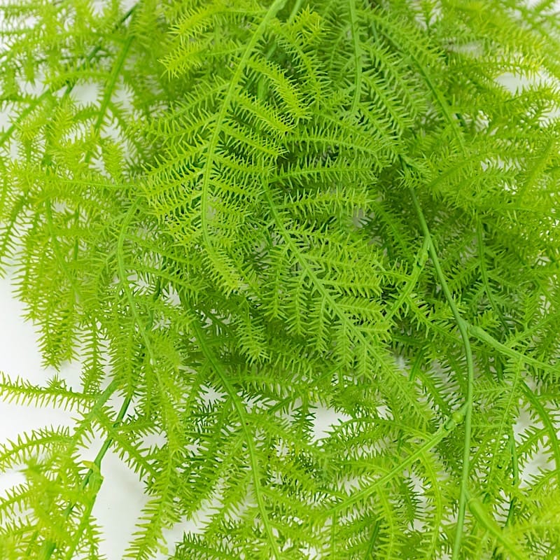 10 pcs 32” Artificial Hanging Fern Bushes - Green ARTI_GRN_HANG06_32