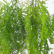 10 pcs 32” Artificial Hanging Fern Bushes - Green ARTI_GRN_HANG06_32