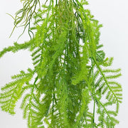 10 pcs 32” Artificial Hanging Fern Bushes - Green ARTI_GRN_HANG06_32