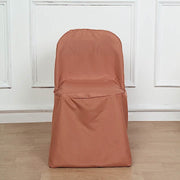 10 pcs Folding Flat Chair Covers Wedding Party Decorations