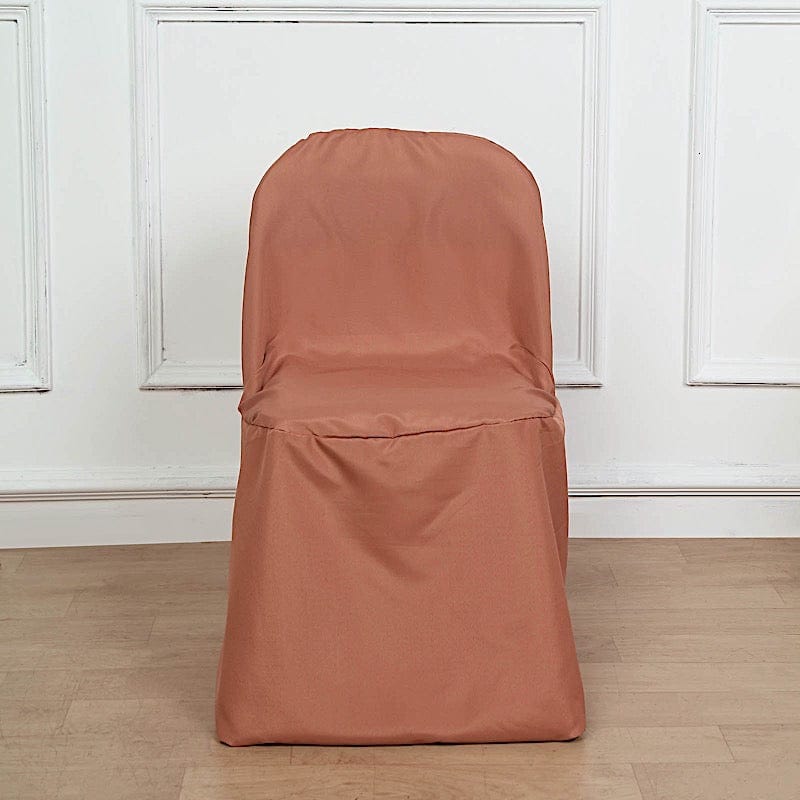10 pcs Folding Flat Chair Covers Wedding Party Decorations
