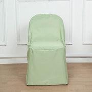 10 pcs Folding Flat Chair Covers Wedding Party Decorations