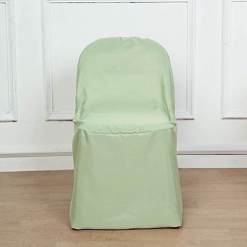 10 pcs Folding Flat Chair Covers Wedding Party Decorations