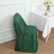 10 pcs Folding Flat Chair Covers Wedding Party Decorations
