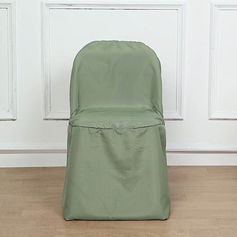 10 pcs Folding Flat Chair Covers Wedding Party Decorations