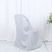 10 pcs Folding Flat Chair Covers Wedding Party Decorations