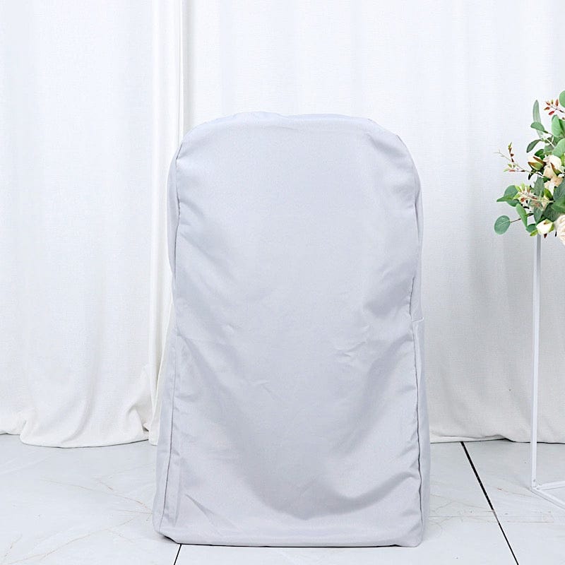 10 pcs Folding Flat Chair Covers Wedding Party Decorations