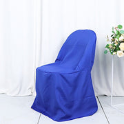 10 pcs Folding Flat Chair Covers Wedding Party Decorations