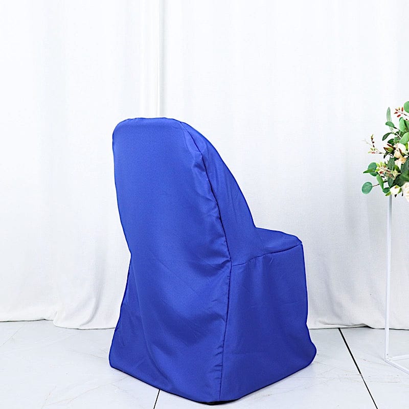 10 pcs Folding Flat Chair Covers Wedding Party Decorations