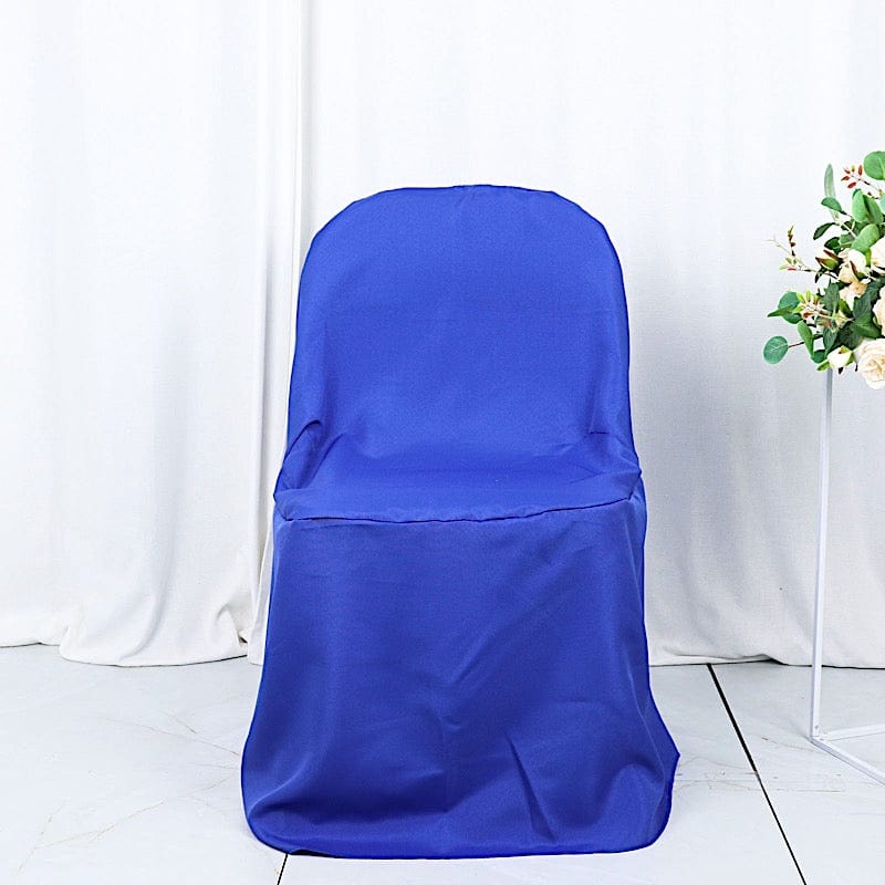 10 pcs Folding Flat Chair Covers Wedding Party Decorations