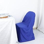 10 pcs Folding Flat Chair Covers Wedding Party Decorations