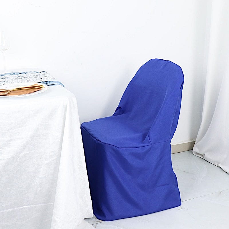 10 pcs Folding Flat Chair Covers Wedding Party Decorations