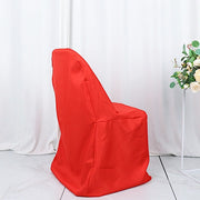 10 pcs Folding Flat Chair Covers Wedding Party Decorations