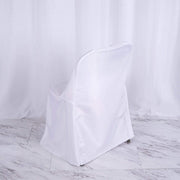 10 pcs Folding Flat Chair Covers Wedding Party Decorations