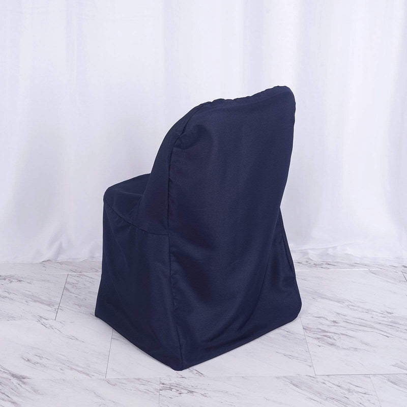 10 pcs Folding Flat Chair Covers Wedding Party Decorations