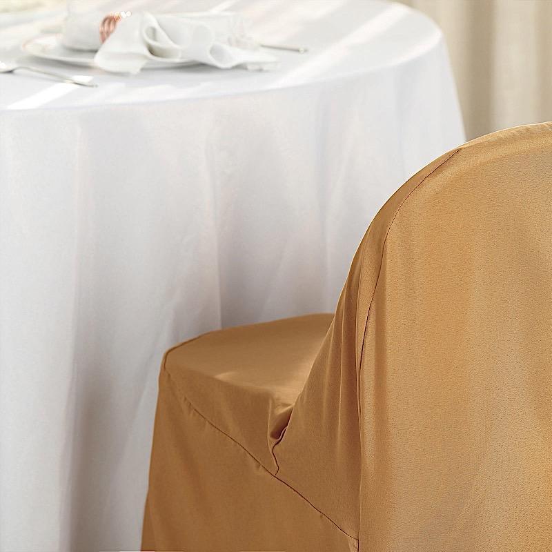 10 pcs Folding Flat Chair Covers Wedding Party Decorations