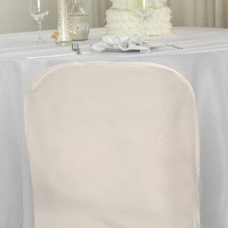 10 pcs Folding Flat Chair Covers Wedding Party Decorations