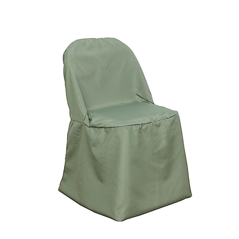 10 pcs Folding Flat Chair Covers Wedding Party Decorations CHAIR_FOLD1_DSG_PK10