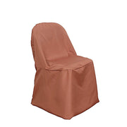 10 pcs Folding Flat Chair Covers Wedding Party Decorations CHAIR_FOLD1_TERC_PK10