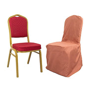 10 pcs Polyester Banquet Chair Covers Wedding Decorations