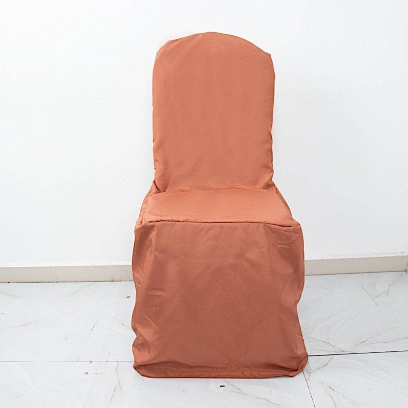 10 pcs Polyester Banquet Chair Covers Wedding Decorations
