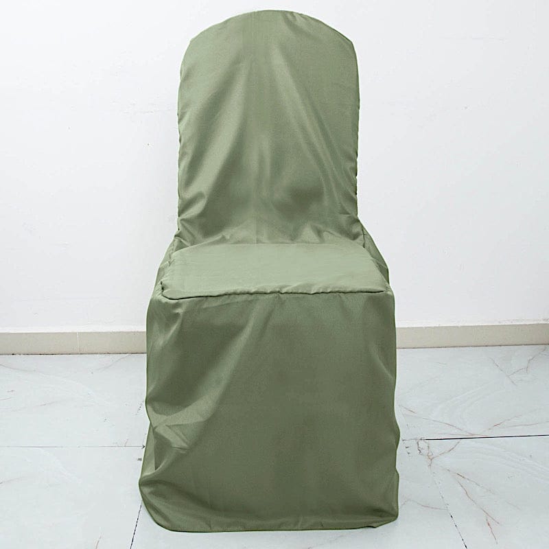 10 pcs Polyester Banquet Chair Covers Wedding Decorations