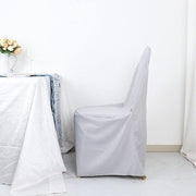 10 pcs Polyester Banquet Chair Covers Wedding Decorations