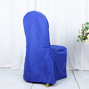 10 pcs Polyester Banquet Chair Covers Wedding Decorations