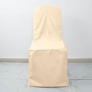 10 pcs Polyester Banquet Chair Covers Wedding Decorations