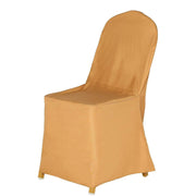 10 pcs Polyester Banquet Chair Covers Wedding Decorations