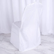 10 pcs Polyester Banquet Chair Covers Wedding Decorations