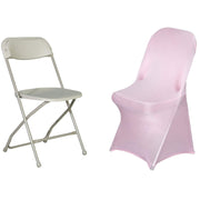 10 pcs Spandex Folding Chair Covers Wedding Party Decorations