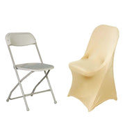 10 pcs Spandex Folding Chair Covers Wedding Party Decorations