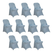 10 pcs Spandex Folding Chair Covers Wedding Party Decorations CHAIR_SPFD_086_PK10