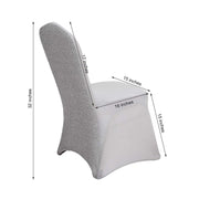 10 pcs Spandex Stretchable Chair Covers Wedding Party Decorations