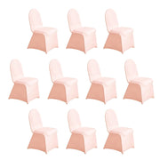 10 pcs Spandex Stretchable Chair Covers Wedding Party Decorations CHAIR_SPX_046_PK10