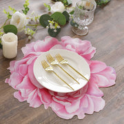 10 Peony Flower Cardboard Paper Placemats - Pink DSP_CHRG_PEO01_PINK