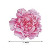 10 Peony Flower Cardboard Paper Placemats - Pink DSP_CHRG_PEO01_PINK