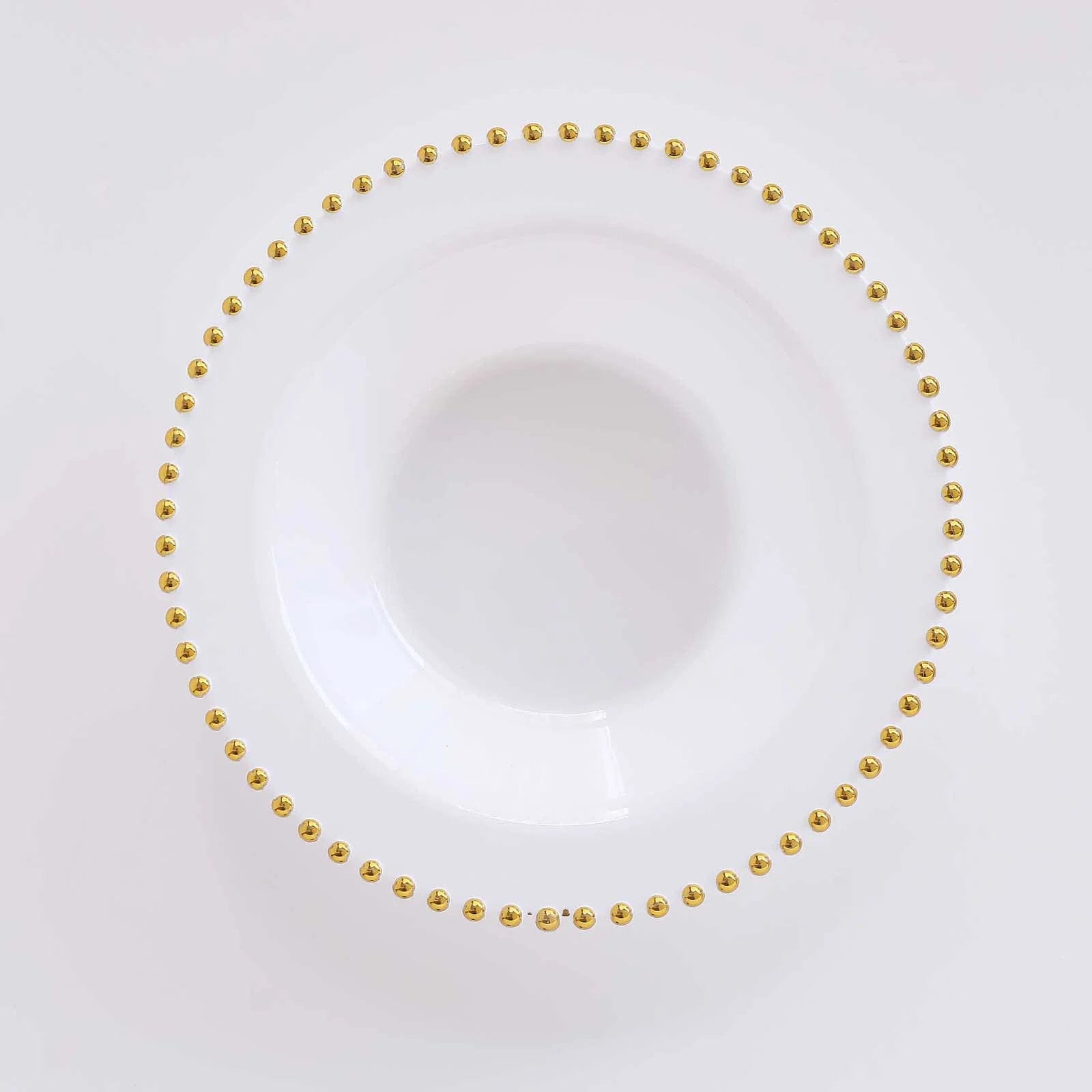 10 Plastic Soup Bowls with Beaded Rim DSP_BO4239_12_WHGD
