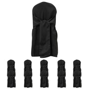 10 Polyester Banquet Chair Covers with Attached Sashes