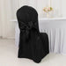 10 Polyester Banquet Chair Covers with Attached Sashes
