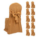 10 Polyester Banquet Chair Covers with Attached Sashes