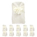 10 Polyester Folding Chair Covers with Attached Sashes