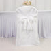 10 Polyester Folding Chair Covers with Attached Sashes