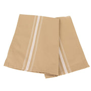 10 Polyester Napkins with Stripes 18" x 22" NAP_SPUN_01_1822_TPWHT