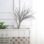 10 Realistic 37" Bendable Artificial Flower Stems Vase Fillers - Brown ARTI_BRCH01_37_BRN