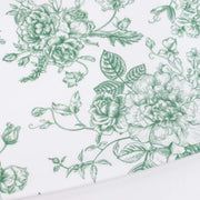 10 Rectangular 12" x 7" French Toile Plastic Serving Trays